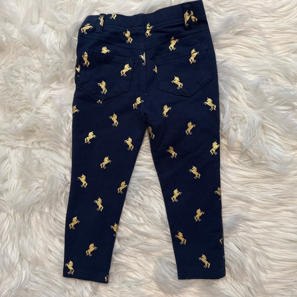 Garanimals Toddler Girl Unicorn Pull on Leggings Size 2T - Picture 4 of 5